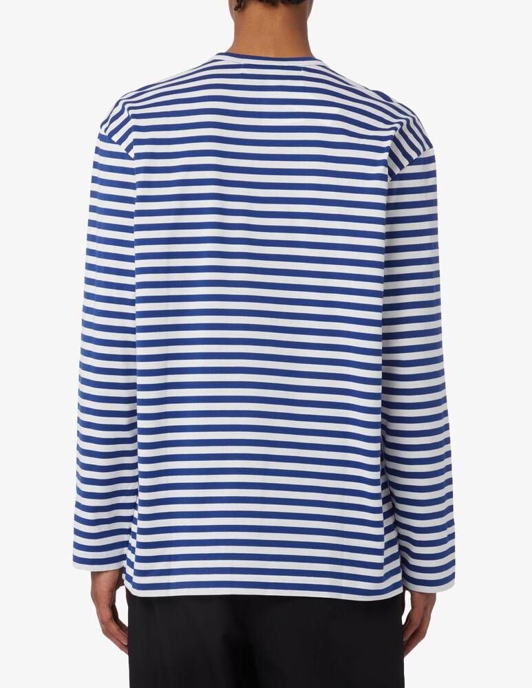 Comme Des Garçons Play Maglietta A Righe