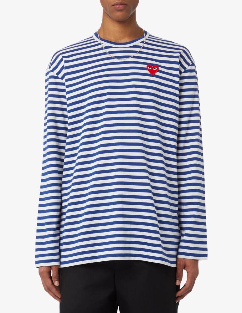 Comme des Garçons Play Maglietta a righe