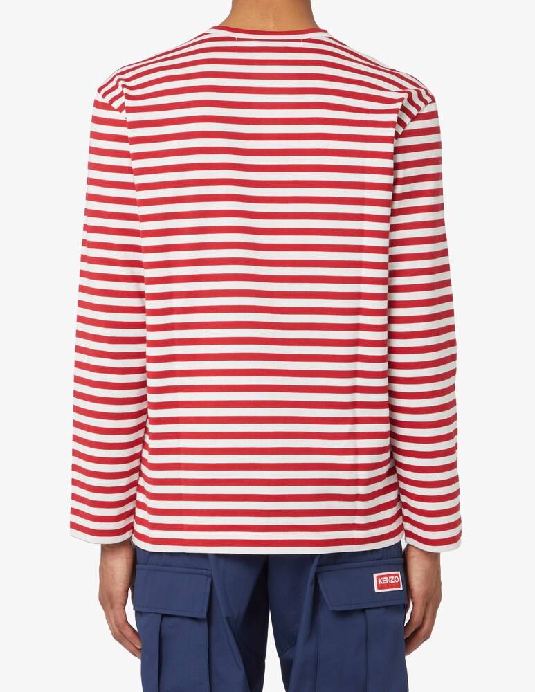 Comme Des Garçons Play Maglietta A Righe - Multicolor
