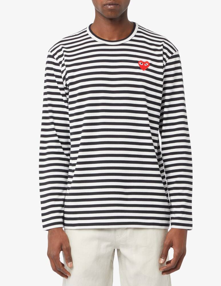 Comme des Garçons Play Maglietta a righe