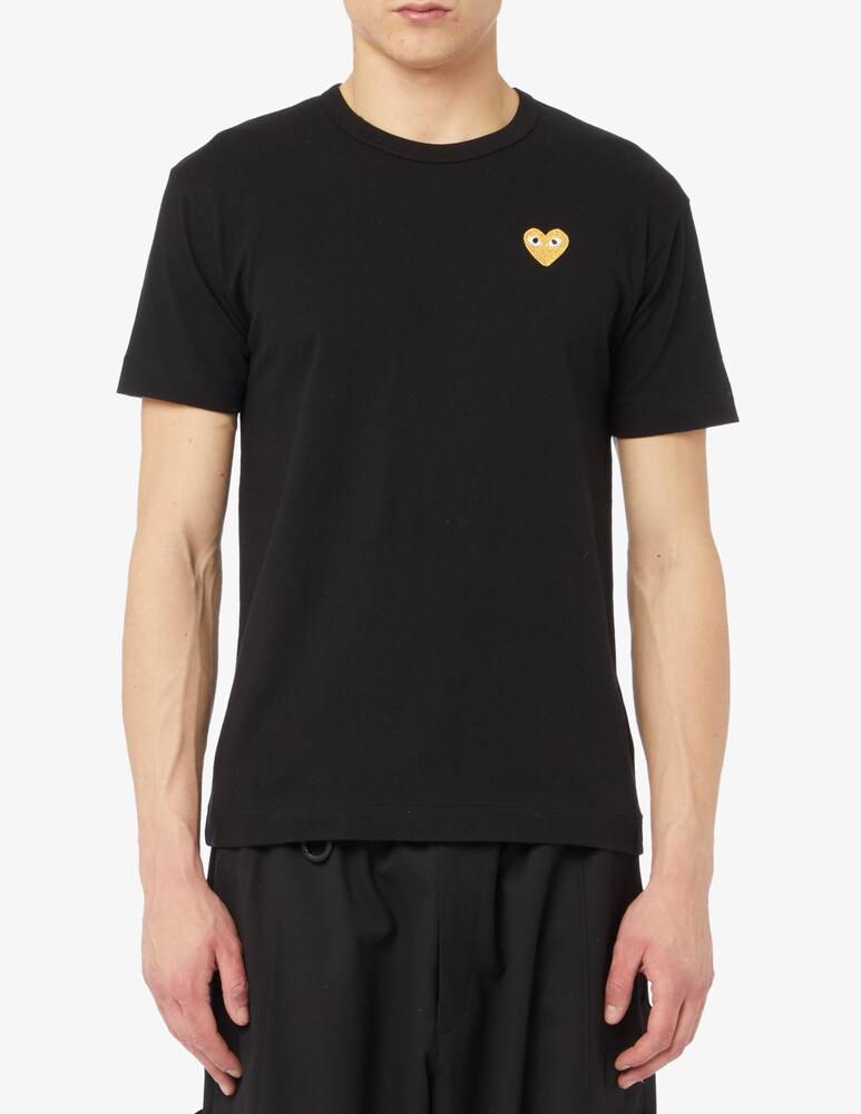 Comme des Garçons Play Maglietta heart patch