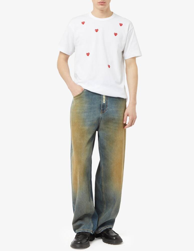 Comme Des Garçons Play Maglietta Multi-cuoricini