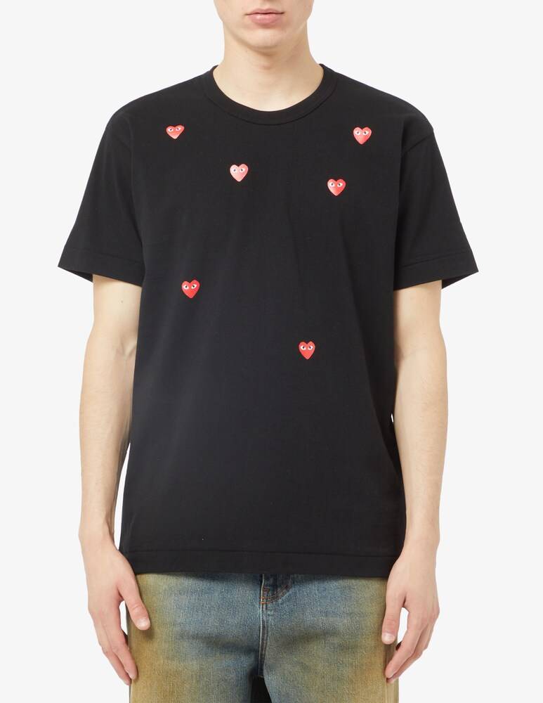 Comme des Garçons Play Maglietta multi-cuoricini