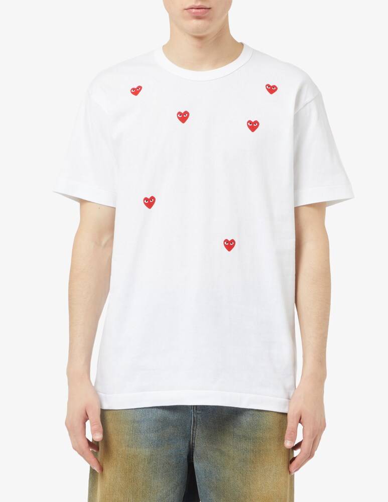 Comme des Garçons Play Maglietta multi-cuoricini