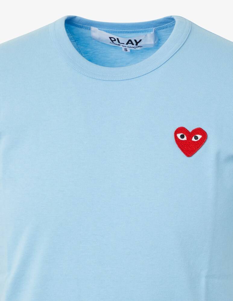 Comme Des Garçons Play Maglietta Pastel Blue