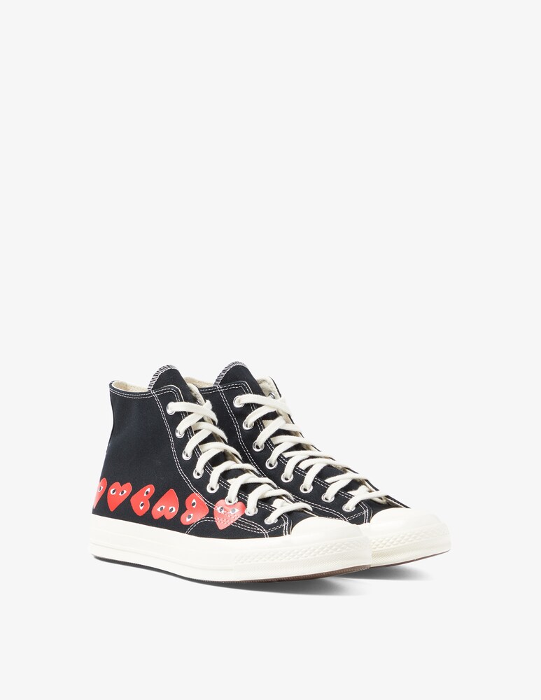 Comme Des Garçons Play Sneakers Multi Heart Ct70 Hi Top