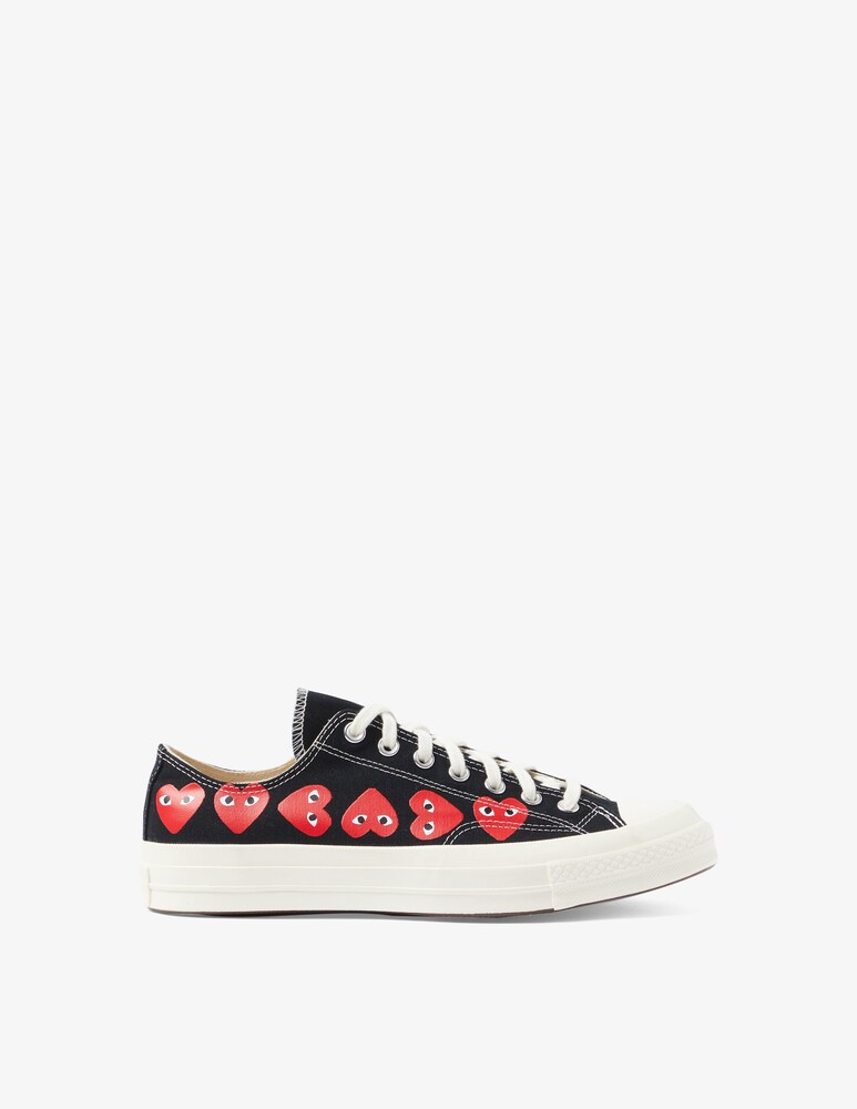 Comme des Garçons Play Sneakers multi heart ct70