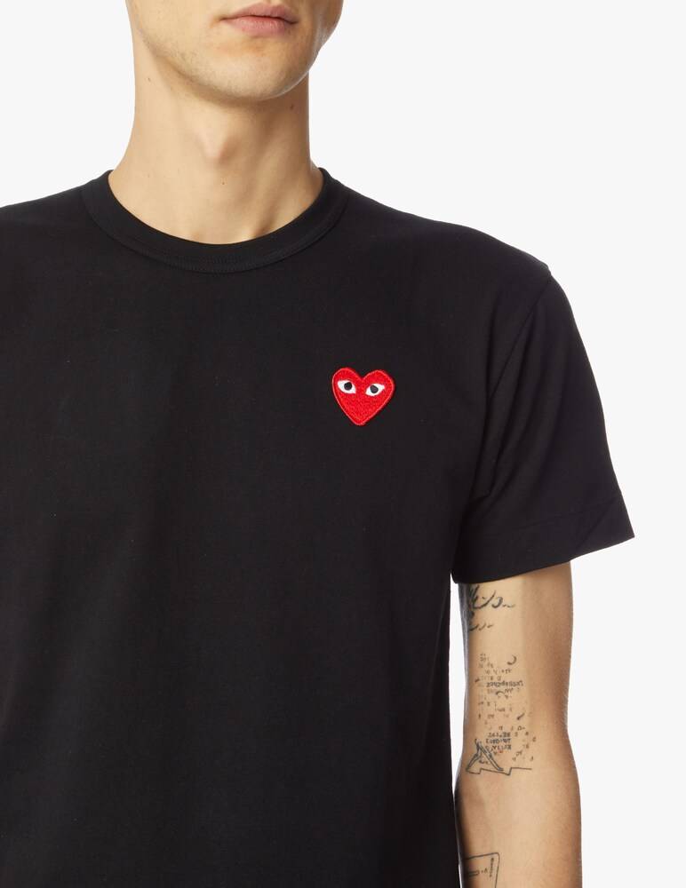 Comme Des Garçons Play T-shirt Play Con Logo A Cuore