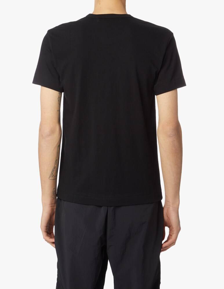 Comme Des Garçons Play T-shirt Play Con Logo A Cuore Grande