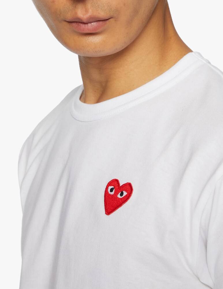 Comme Des Garçons Play T-shirt Play Con Logo A Cuore