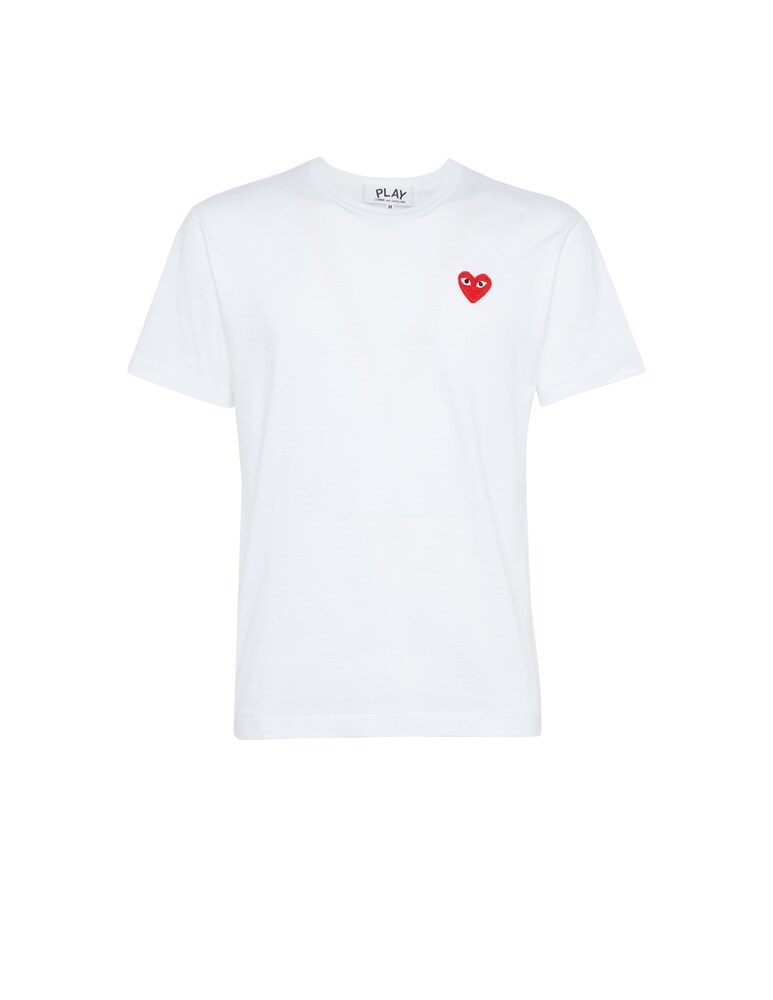 Comme Des Garçons Play T-shirt Play Con Logo A Cuore