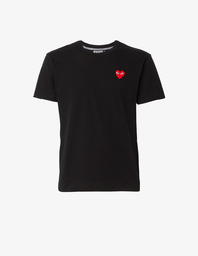 Comme des Garçons Play T-shirt play con logo a cuore