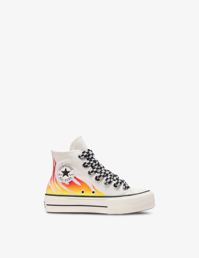 Converse Chuck taylor lift platform fiamme sneakers