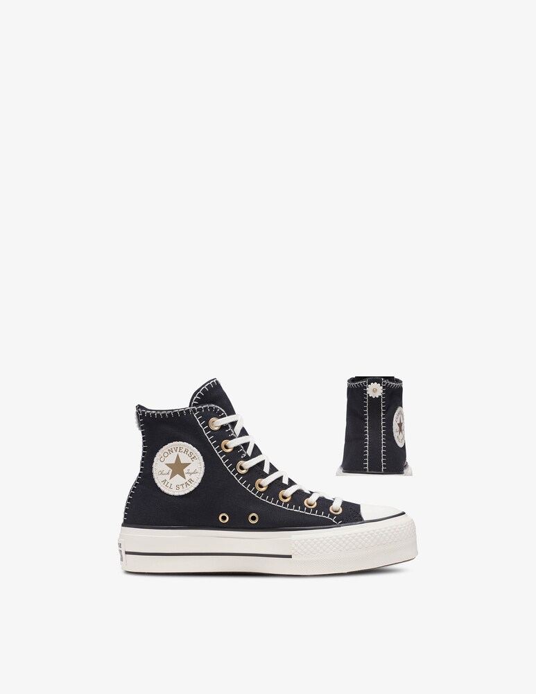 Converse Sneaker Chuck Taylor con plateau