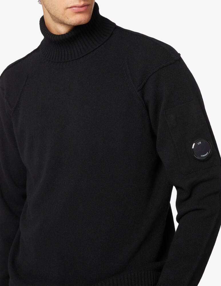 Cp Company Dolcevita Lens In Lana D'agnello