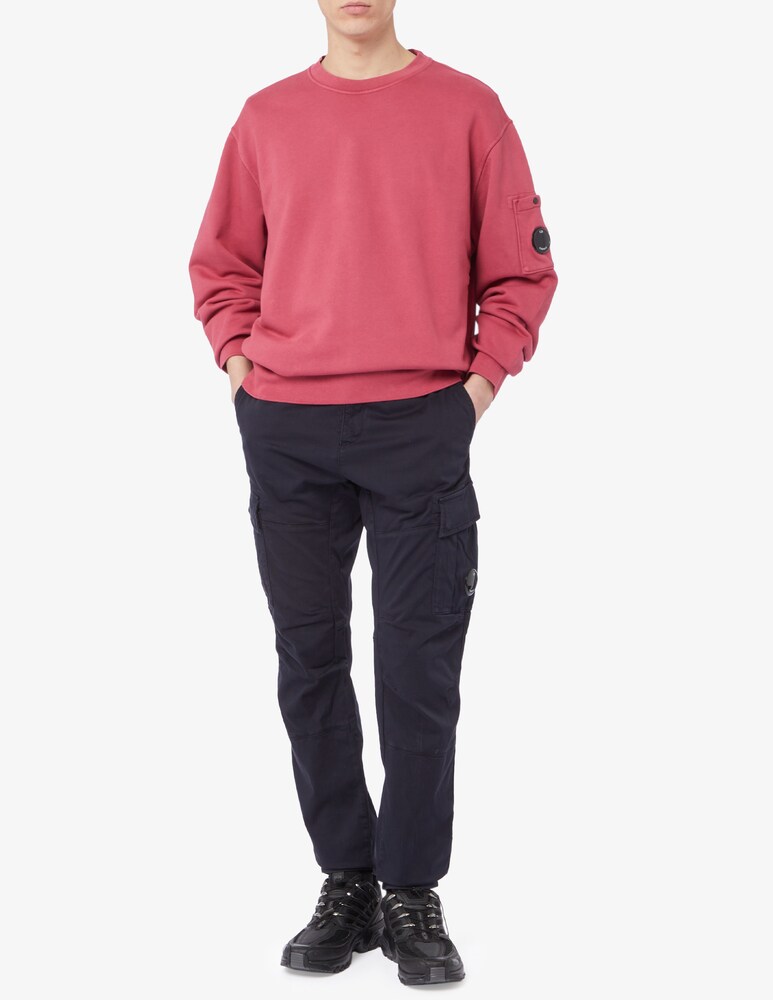 Cp Company Felpa Girocollo Diagonal Lens