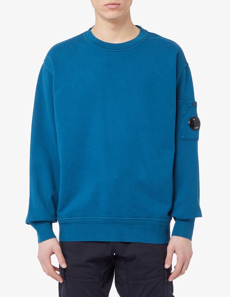 Cp Company Felpa girocollo diagonal lens