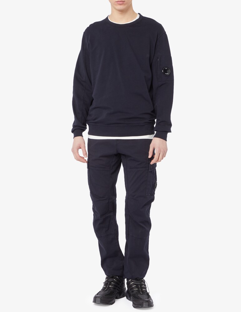 Cp Company Felpa Girocollo Light Fleece