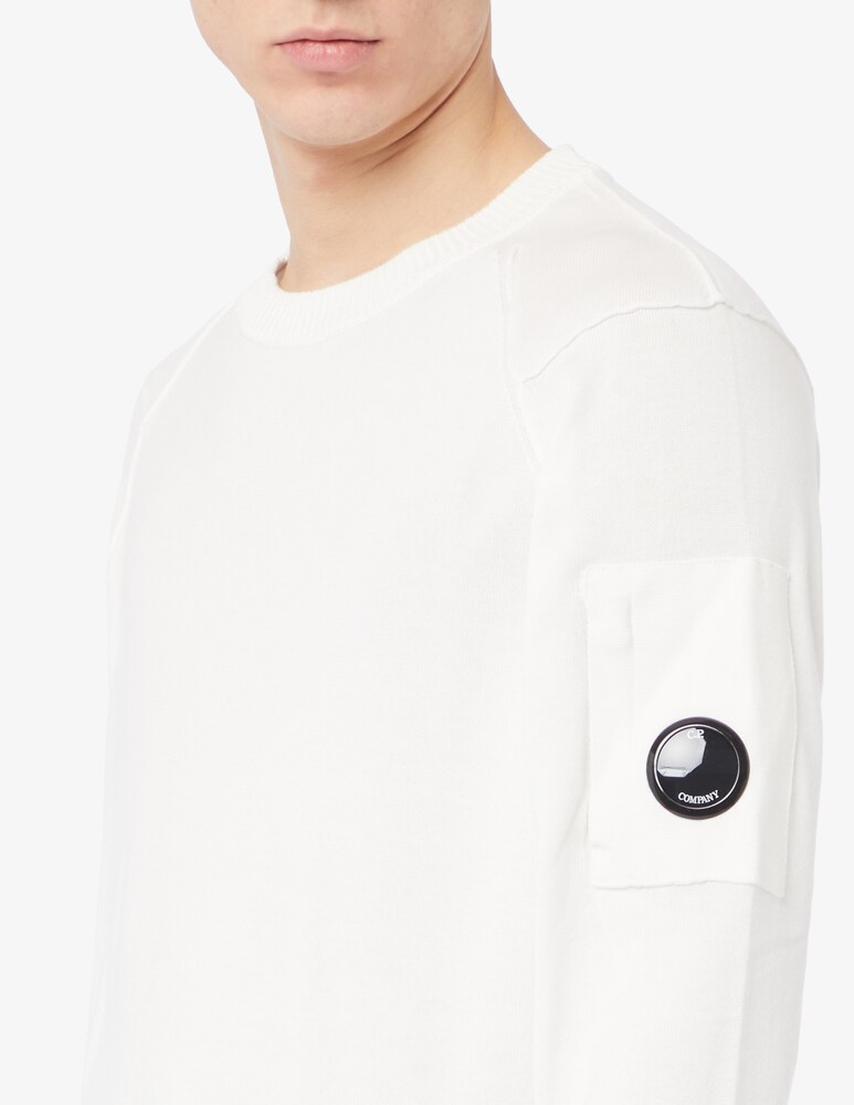 Cp Company Maglia Knit Sea Island Lens