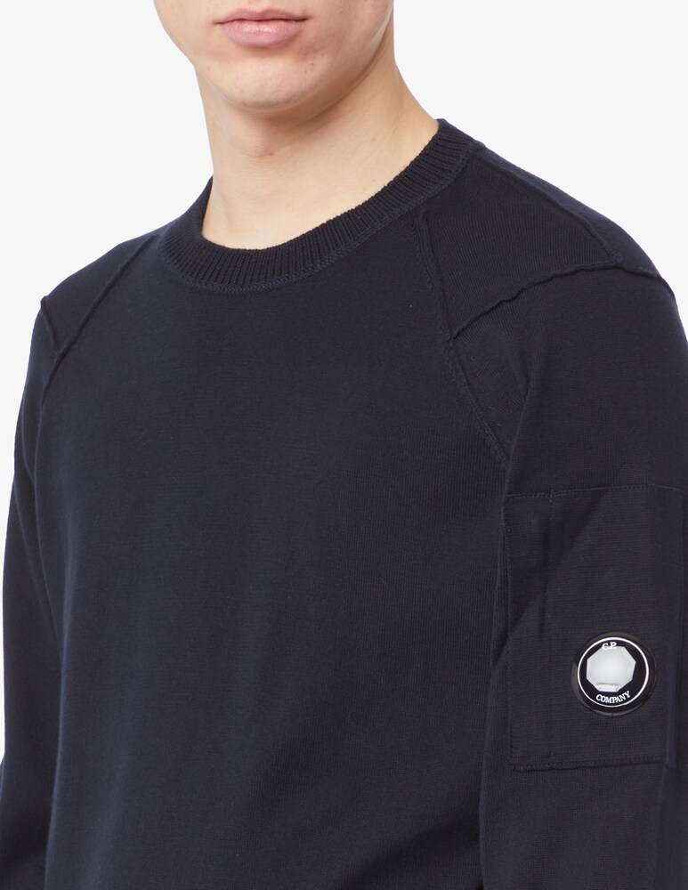 Cp Company Maglia Knit Sea Island Lens