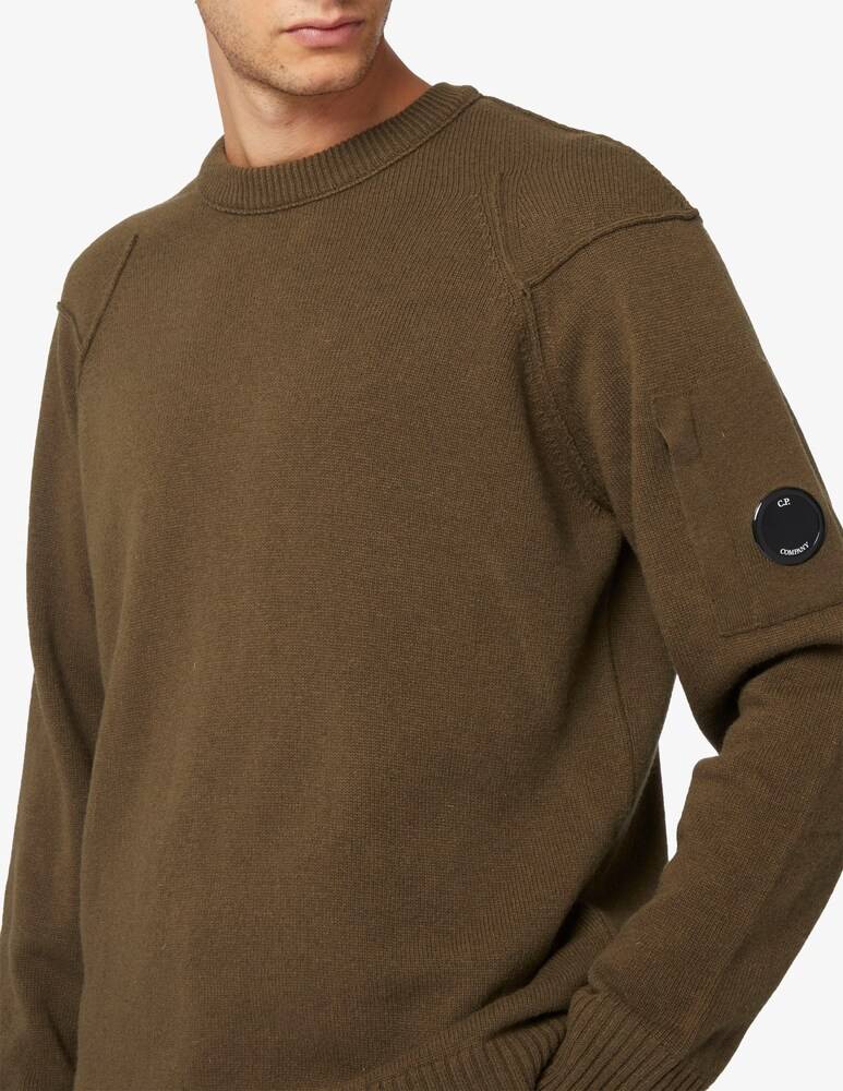 Cp Company Maglia Lens In Lana D'agnello