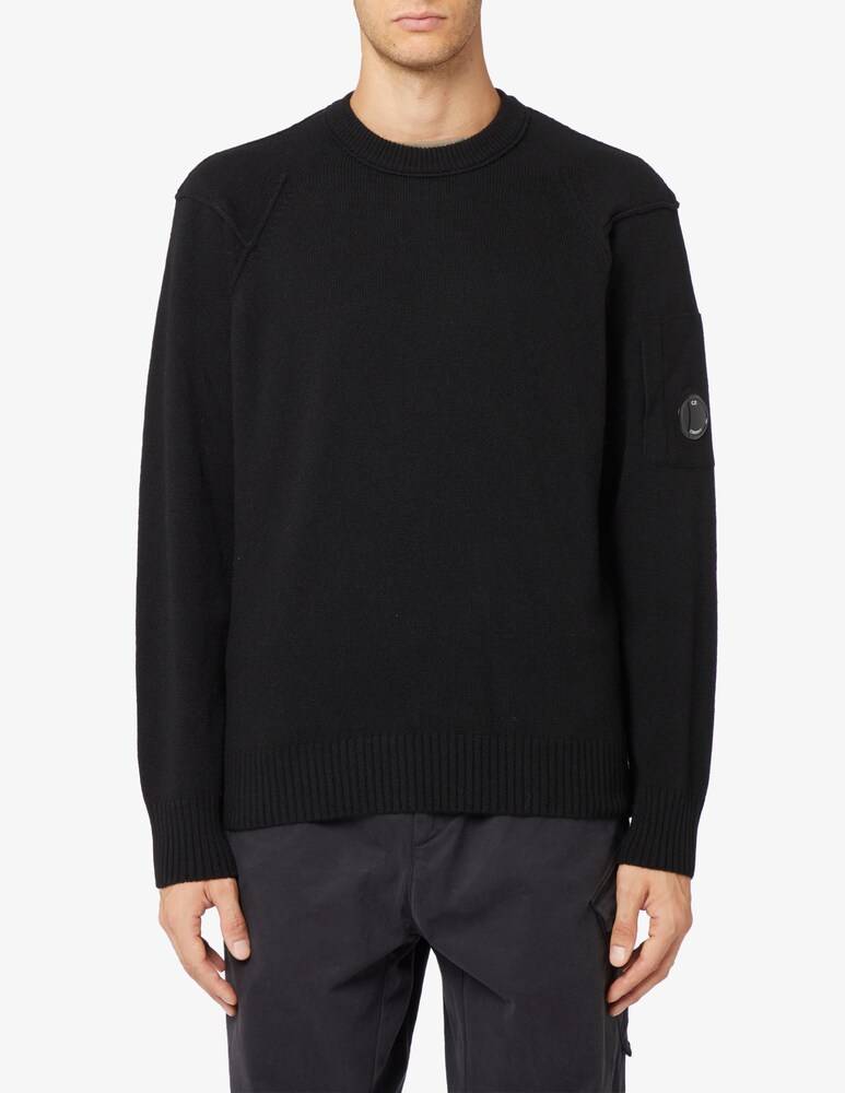 Cp Company Maglia lens in lana d'agnello