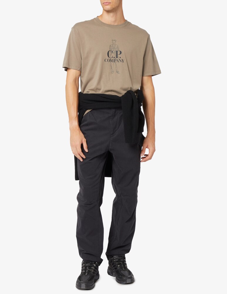Cp Company Maglietta Big Logo Front