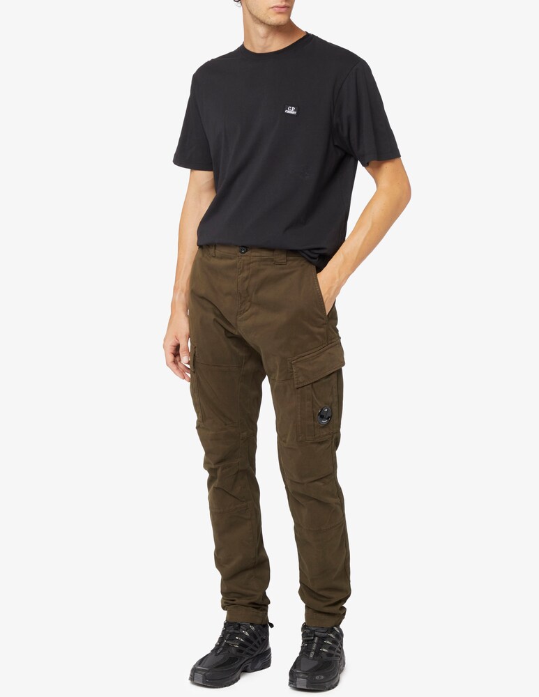 Cp Company Pantalone Cargo Lens Slim Fit