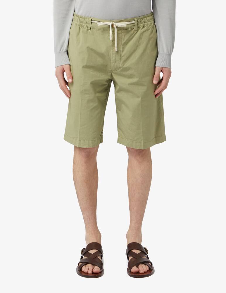 Cruna Bermuda maui poplin stretch