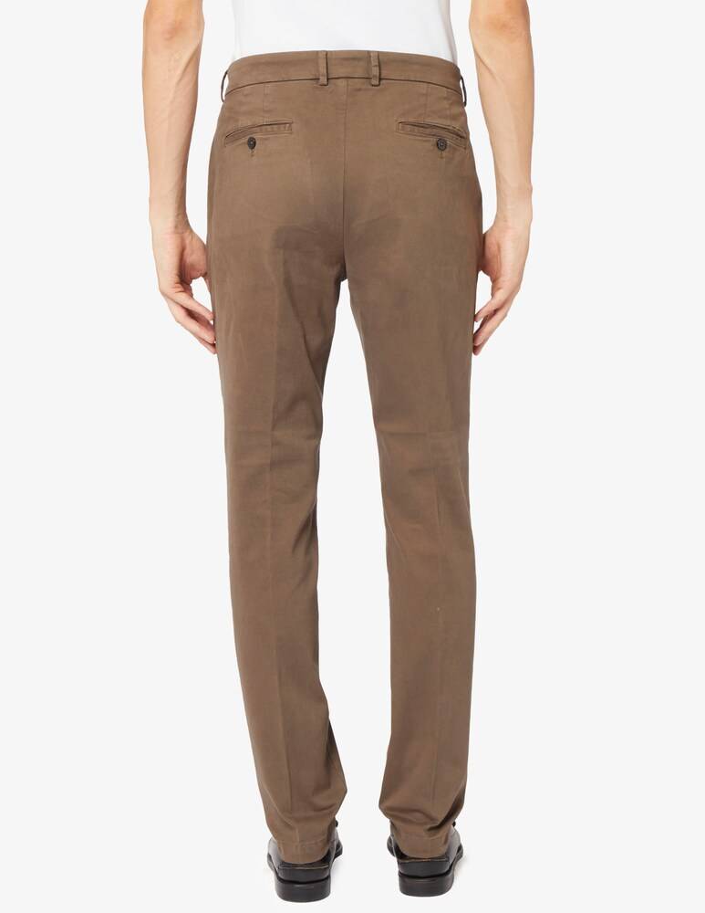 Cruna Pantaloni Brera Gabardina Slim