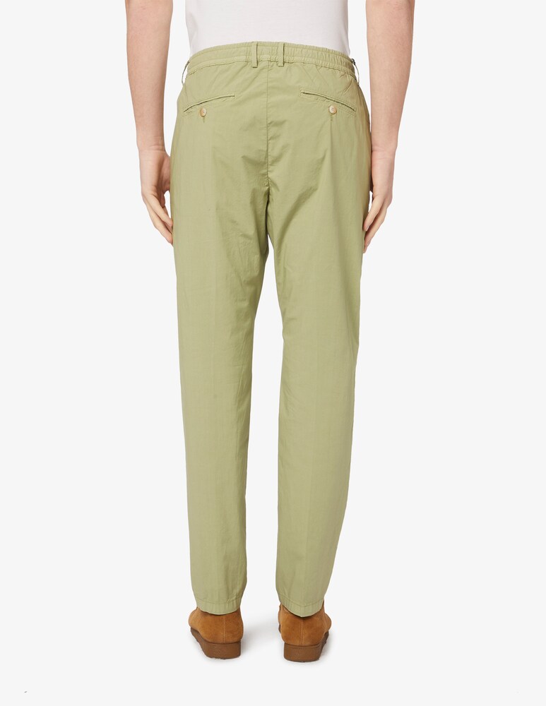 Cruna Pantaloni Mitte Poplin Stretch
