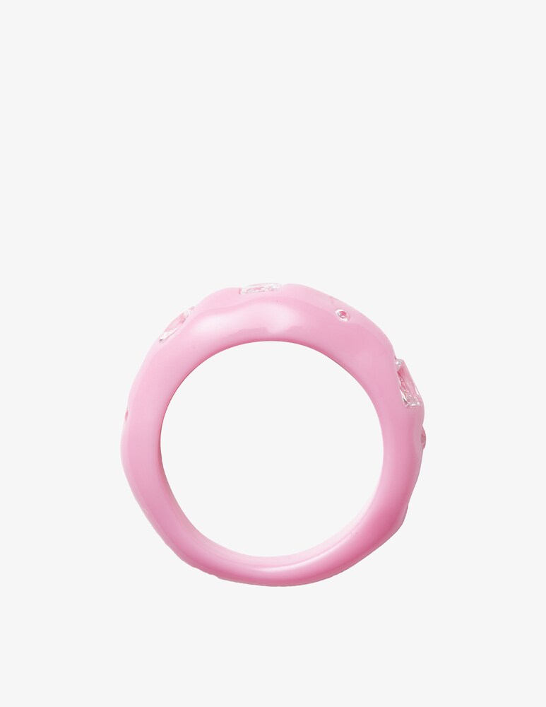 Crystal Haze Anello Cosmo - Rosa