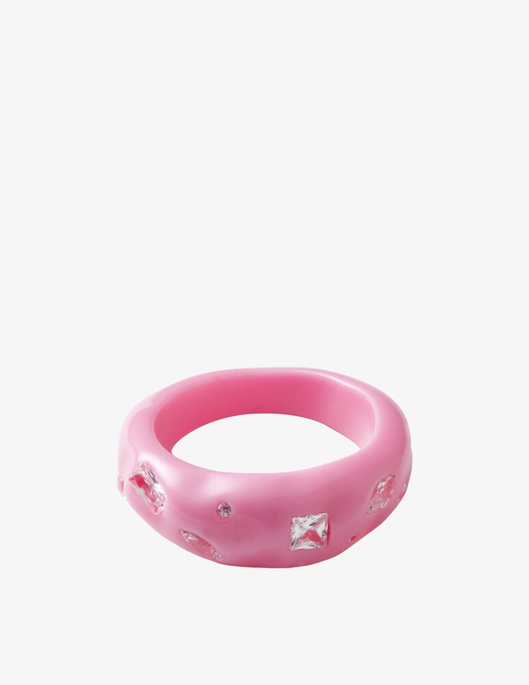 Crystal Haze Anello Cosmo - Rosa