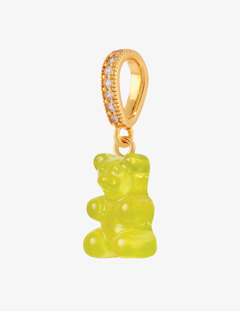 Crystal Haze Ciondolo Pave Nostalgia Bear - Verde