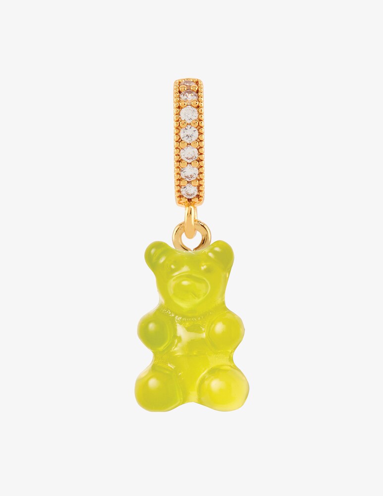 Crystal Haze Ciondolo Pave nostalgia bear - Verde
