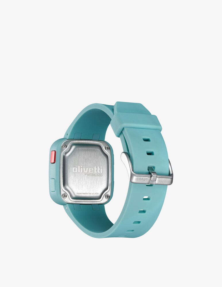 D1 Milano Orologio Olivetti 32_Azzurro