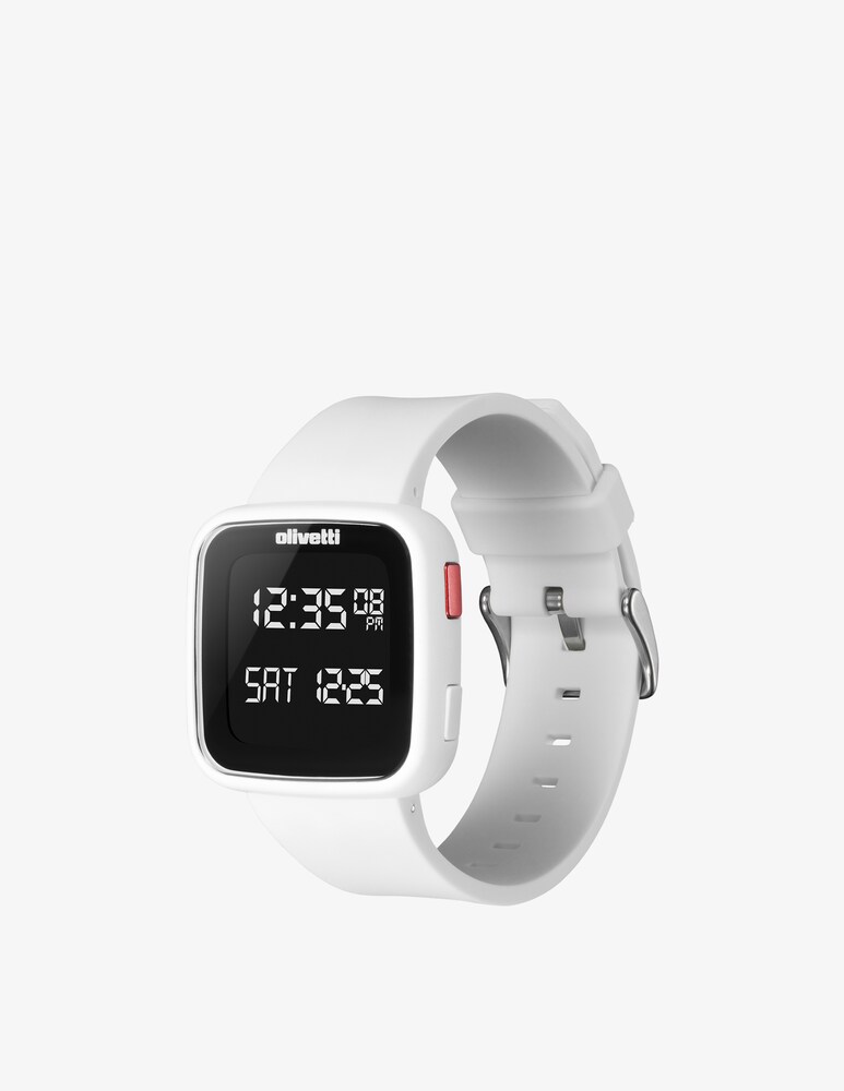 D1 Milano Orologio Olivetti Y_Bianco