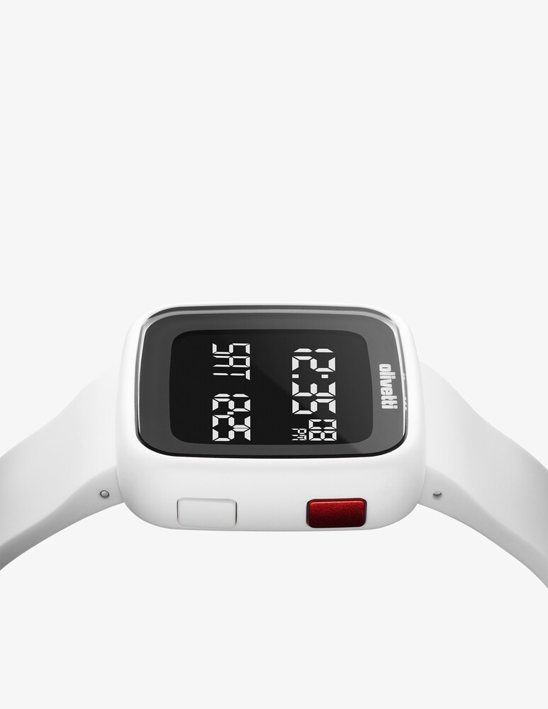 D1 Milano Orologio Olivetti Y_Bianco