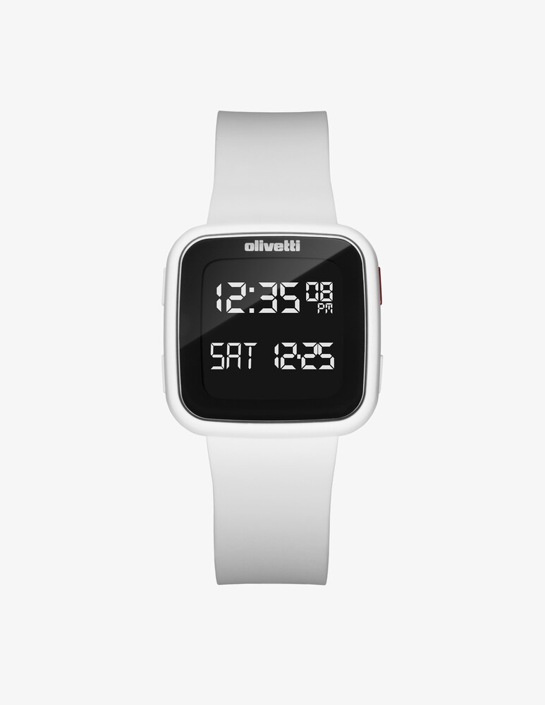 D1 Milano Orologio Olivetti Y_Bianco