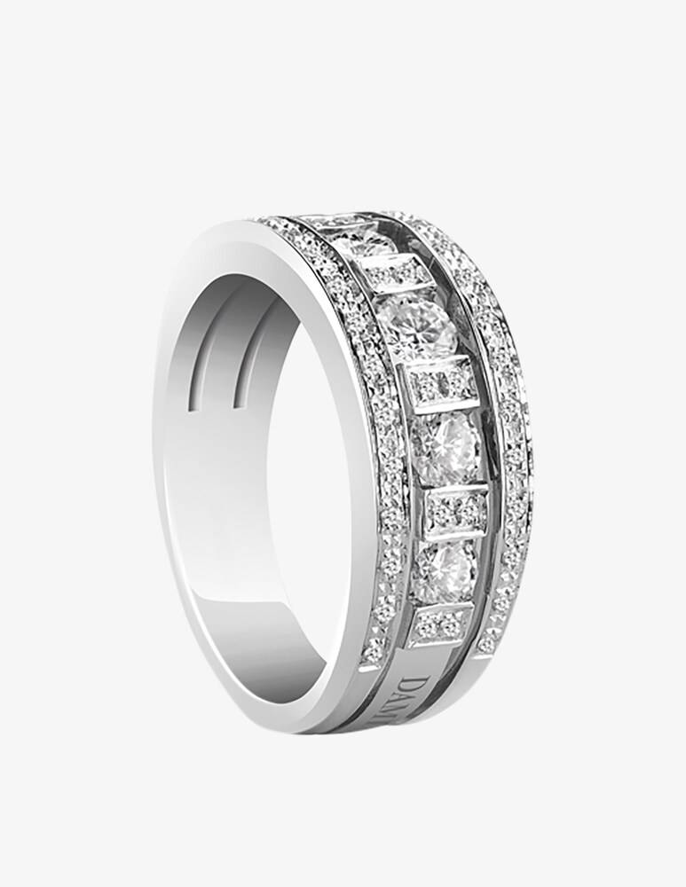 Damiani Anello Belle Époque con diamanti 0.79 Ct