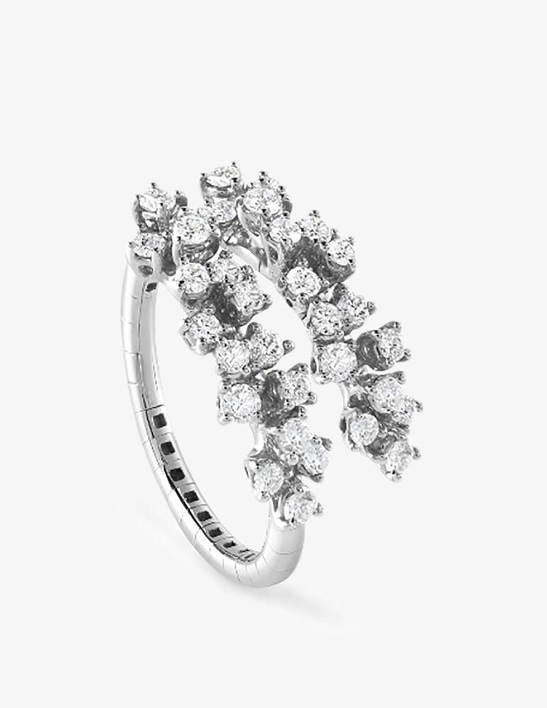 Damiani Anello Mimosa con diamanti 67 Ct. 0.67 Ct