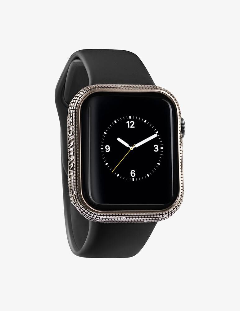 Damiani Cover Watch In Titanio Brunito Con Diamanti