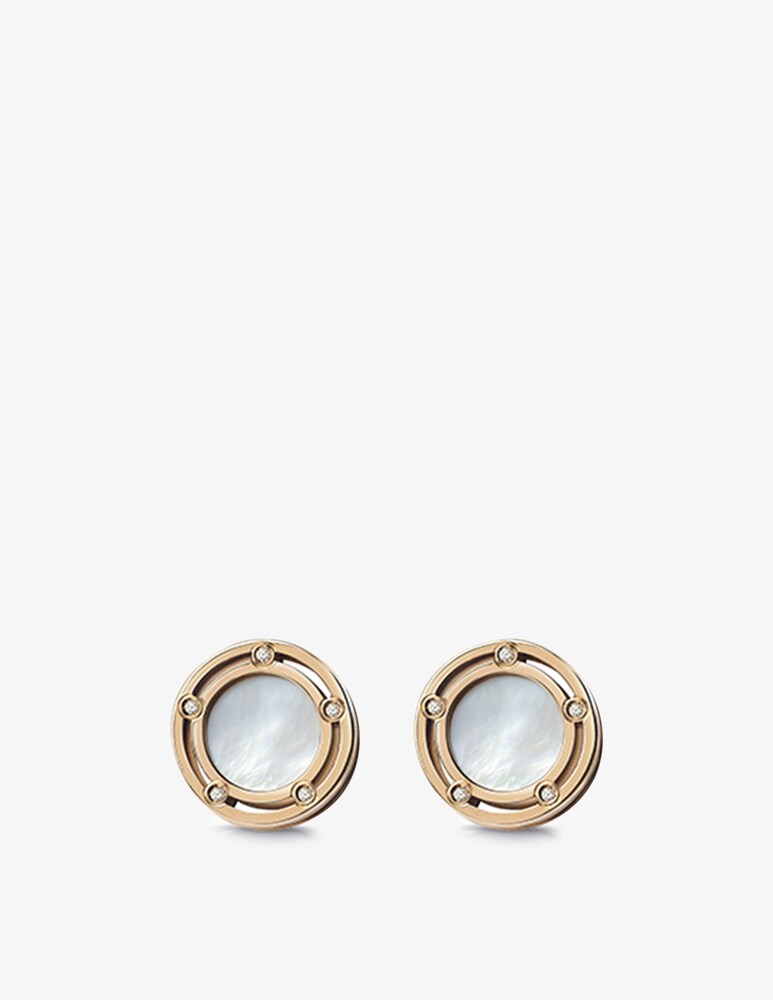 Damiani Orecchini D.Side con madreperla e diamanti