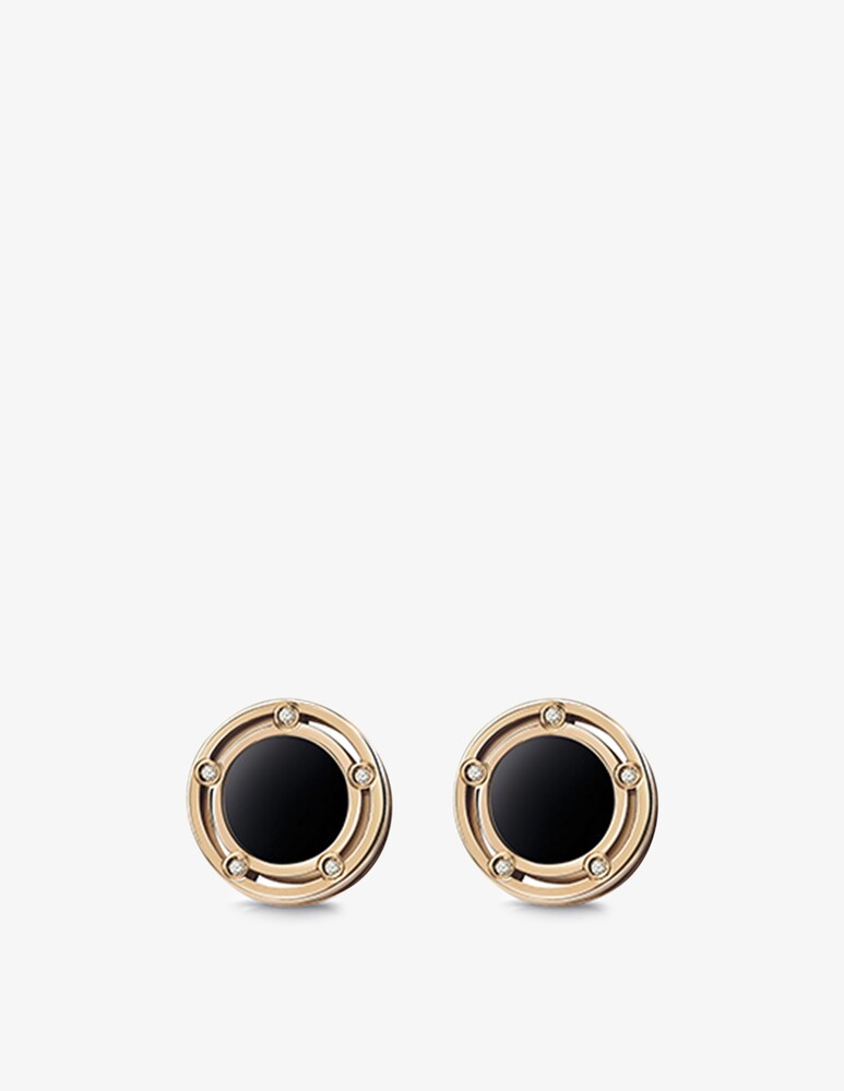 Damiani Orecchini D.Sidecon onice e diamanti