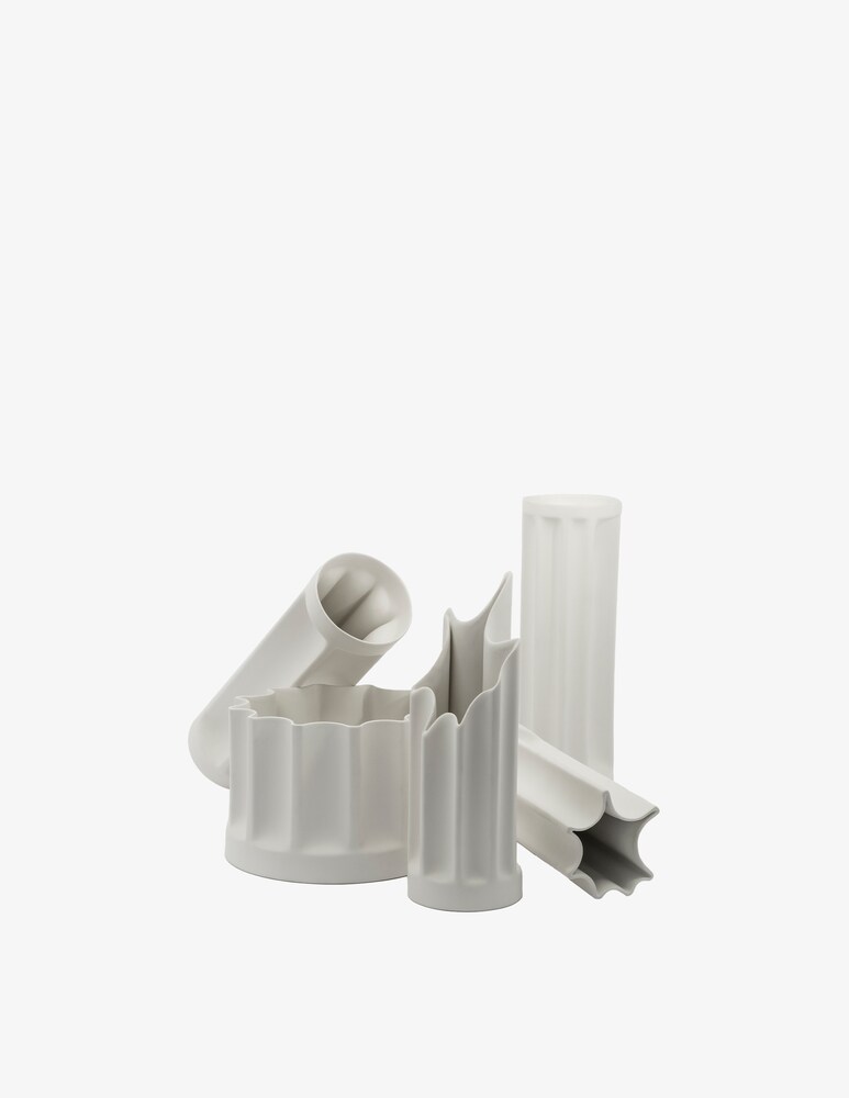 Danese Bambu' Vaso In Ceramica - Bianco