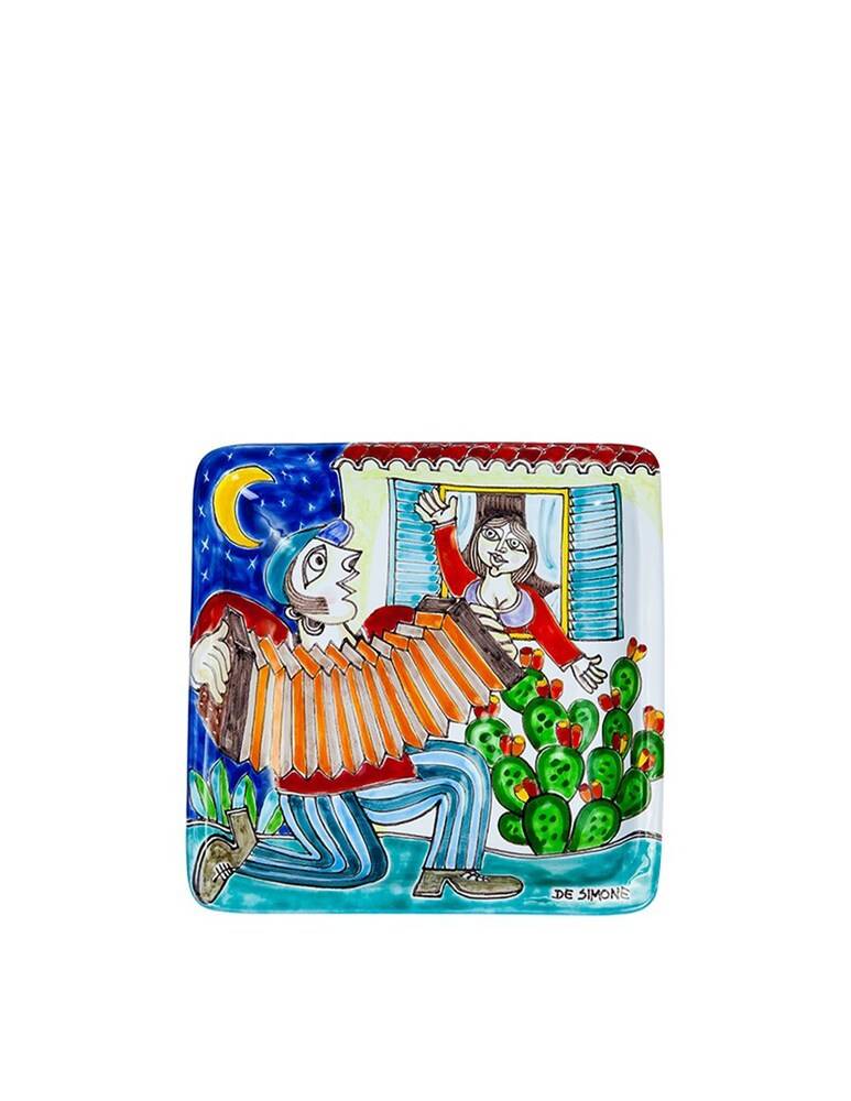 De Simone Piatto Ornamentale - Multicolor