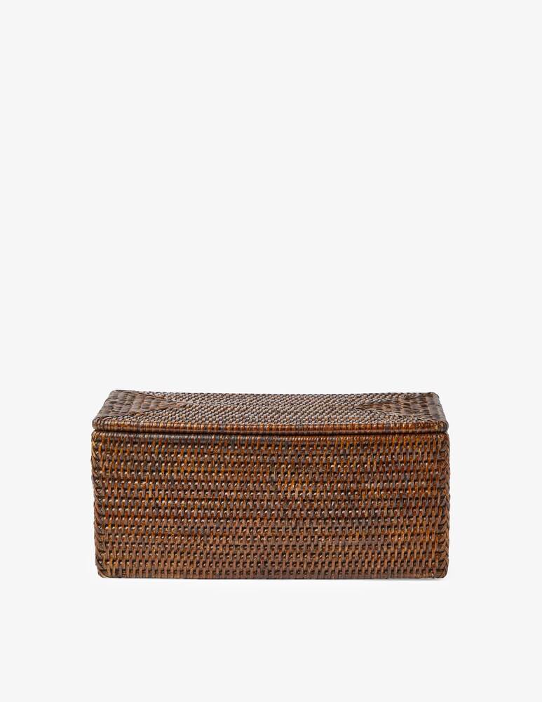 Decor Walther Basket contenitore multiuso con coperchio - Marrone
