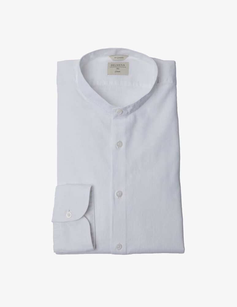 Delsiena Camicia lino viscosa