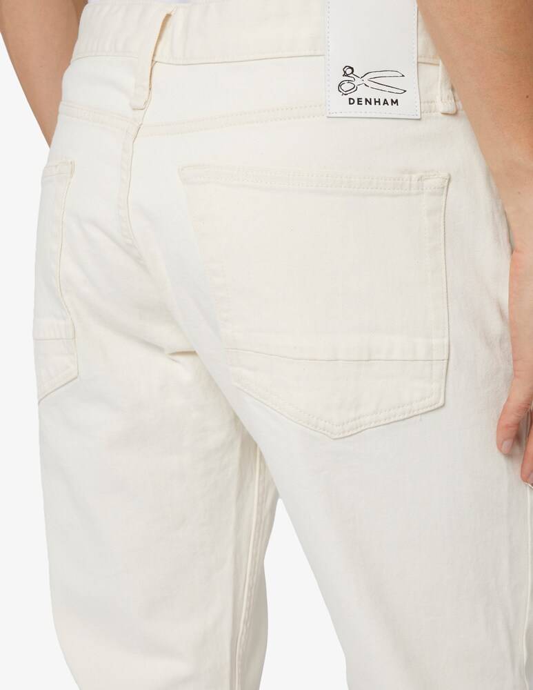 Denham Jeans Ridge Straight Ecru