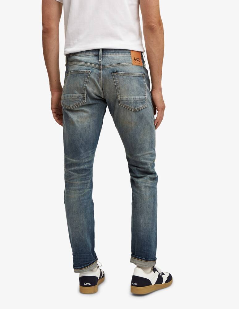 Denham Jeans Ridge Straight Medio Sabbiato